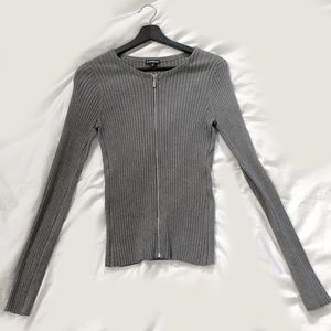 Express Zip Cardigan Sweater